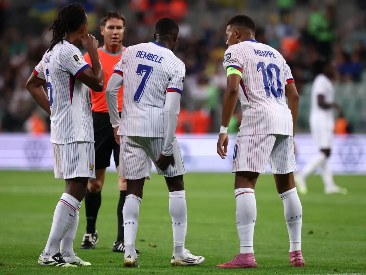 Ousmane Dembélé blessé