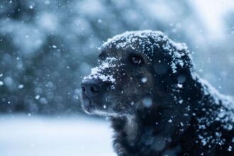 protéger chien dur froid