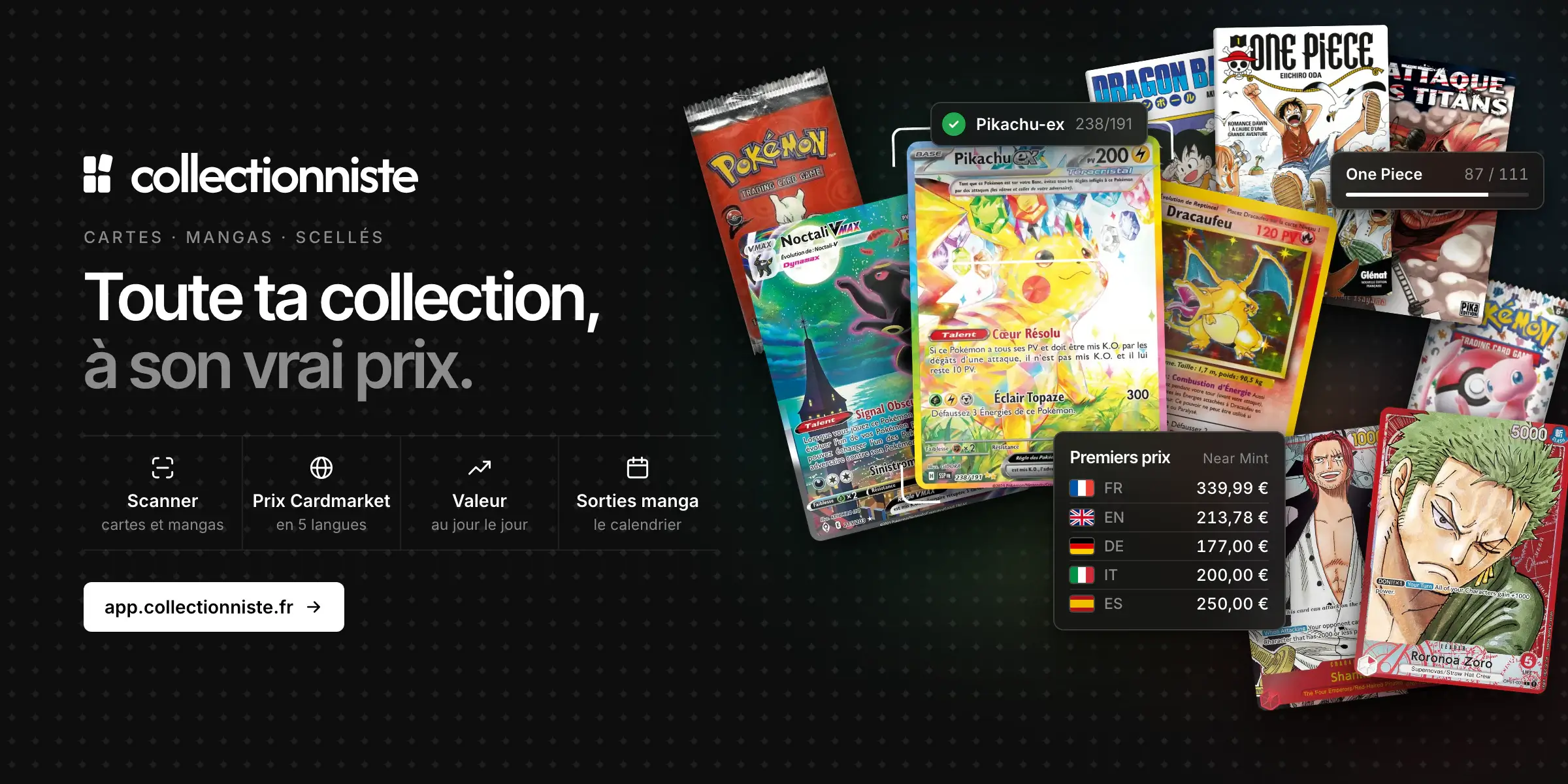 app collectionniste